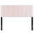 Lily Queen Biscuit Tufted Performance Velvet Headboard MOD 6120 PNK by Modway Furniture