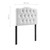 Annabel Twin Diamond Tufted Performance Velvet Headboard MOD 6126 WHI by Modway Furniture