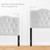 Annabel Twin Diamond Tufted Performance Velvet Headboard MOD 6126 WHI by Modway Furniture