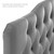 Annabel King Diamond Tufted Performance Velvet Headboard MOD 6127 GRY by Modway Furniture