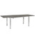 Shore Outdoor Patio Wood Dining Table Silver Gray Eei 2257 Slv Gry By Modway
