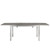 Modway Shore Outdoor Patio Wood Dining Table - Silver/Gray EEI-2257-SLV-GRY