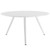 Modway Lippa 54" Wood Top Dining Table with Tripod Base - White EEI-2524