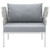 Best Modway Harmony Outdoor Patio Aluminum Armchair