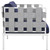 EEI-2602-WHI-NAV Harmony Outdoor Patio Aluminum Armchair By Modway