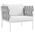Harmony Outdoor Patio Aluminum Armchair Eei 2602 Whi Whi By Modway Furniture