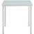 Modway Harmony Outdoor Patio Aluminum Side Table - White EEI-2604