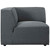 Modway Mingle Corner Sofa - Gray EEI-2728-GRY
