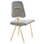 Modway Ponder Upholstered Velvet Dining Side Chair EEI-2811-GRY