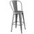 Modway Promenade Metal Bar Side Stool - Metal EEI-2815-GME