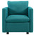 Modway Activate Upholstered Fabric Armchair EEI-3045-TEA