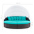 Modway Quest Canopy Outdoor Patio Daybed EEI-983-EXP-TRQ-SET