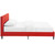 Modway Linnea Full Bed - Atomic Red MOD-5424