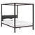 Raina Queen Canopy Bed Frame Brown Gray Mod 5570 Brn Gry By Modway Furniture 1