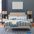 MOD-5947-BEI Corene Queen Platform Bed With Round Splayed Legs By Modway