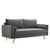 Revive Performance Velvet Sofa Eei 3988 Gry By Modway