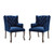 Realm Armchair Performance Velvet Set Of 2 Eei 4292 Nav By Modway