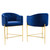 Savour Tufted Performance Velvet Counter Stool Set Of 2 Eei 4596 Nav By Modway
