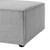 Modway Saybrook Outdoor Patio Upholstered Sectional Sofa Armless Chair EEI-4209-GRY