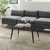 Modway Vigor 47" Oval Coffee Table EEI-4214-BLK