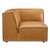 Modway Restore Vegan Leather Sectional Sofa Corner Chair EEI-4494-TAN