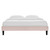 Modway Reign Full Performance Velvet Platform Bed Frame MOD-6265-PNK