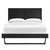 Modway Alana Queen Wood Platform Bed With Angular Frame MOD-6378-BLK