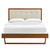 Modway Willow Full Wood Platform Bed With Angular Frame MOD-6634-WAL-BEI