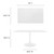 Modway Lippa 60" Rectangle Dining Table EEI-1656-WHI