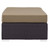Modway Convene Outdoor Patio Fabric Rectangle Ottoman EEI-1847-EXP-MOC