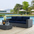 Modway Sojourn Outdoor Patio Sunbrella Sofa - Chocolate/Navy EEI-1860-CHC-NAV