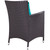 Modway Convene 9 Piece Outdoor Patio Dining Set EEI-2217-EXP-TRQ-SET