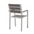 Modway Shore Outdoor Patio Aluminum Dining Armchair Set Of 2 EEI-4042-SLV-GRY