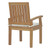 Modway Marina 9 Piece Outdoor Patio Teak Dining Set EEI-4034-NAT-WHI-SET