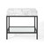 Modway Kingsley 36" Black Stainless Steel Bathroom Vanity EEI-3998-BLK-WHI