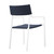 Modway Raleigh Outdoor Patio Aluminum Armchair Set Of 2 EEI-3962-WHI-NAV