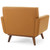 Modway Engage Top-Grain Leather Living Room Lounge Accent Armchair EEI-3734-TAN