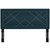 Modway Reese Nailhead Full Queen Upholstered Linen Fabric Headboard MOD 5844 AZU