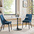 Modway Lippa 36 Square Wood Top Dining Table EEI 3514 BLK WHI