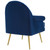 Modway Revive Tufted Button Accent Performance Velvet Armchair EEI 3412 NAV