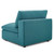 Modway Commix Down Filled Overstuffed 6 Piece Sectional Sofa Set EEI 3361 TEA
