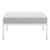 Modway Harmony Sunbrella Outdoor Patio Aluminum Ottoman EEI-4969-GRY