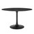 Modway Lippa 47 Artificial Marble Dining Table Eei 4877 Blk Blk