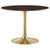 Modway Lippa 40 Wood Dining Table Eei 5228 Gld Che