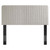 Modway Milenna Channel Tufted Upholstered Fabric King/California King Headboard MOD-6342-OAT