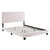 Modway Celine Channel Tufted Performance Velvet Full Platform Bed MOD-6335-PNK