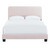Modway Celine Channel Tufted Performance Velvet Full Platform Bed MOD-6335-PNK