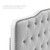 Modway Sophia Tufted Performance Velvet King/California King Headboard MOD-6411-LGR