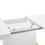 Modway Vector Expandable Dining Table EEI-4660-WHI-GLD