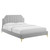 Modway Sienna Performance Velvet Twin Platform Bed Mod 6906 Lgr